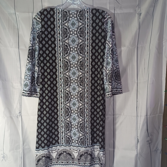 MSK multi pattern mini 70’s dress - Picture 8 of 10